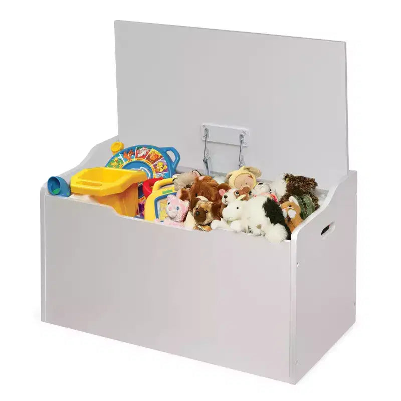 Bench Top Toy Box White