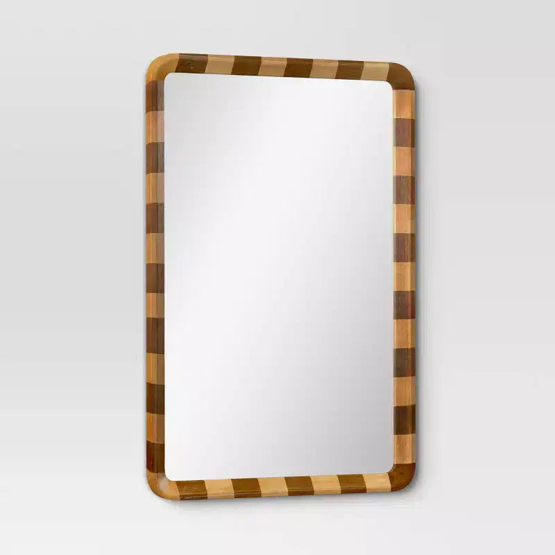 24"x36" Striped Wall Mirror