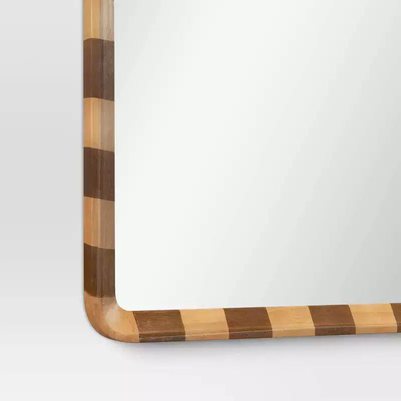 24"x36" Striped Wall Mirror