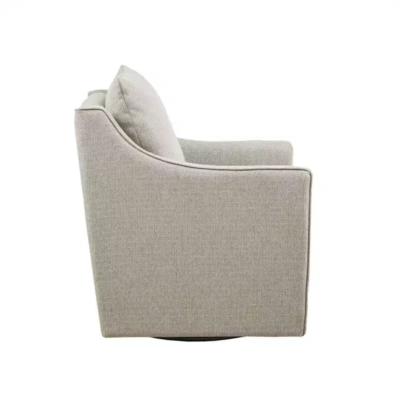 Swivel Armchair Natural
