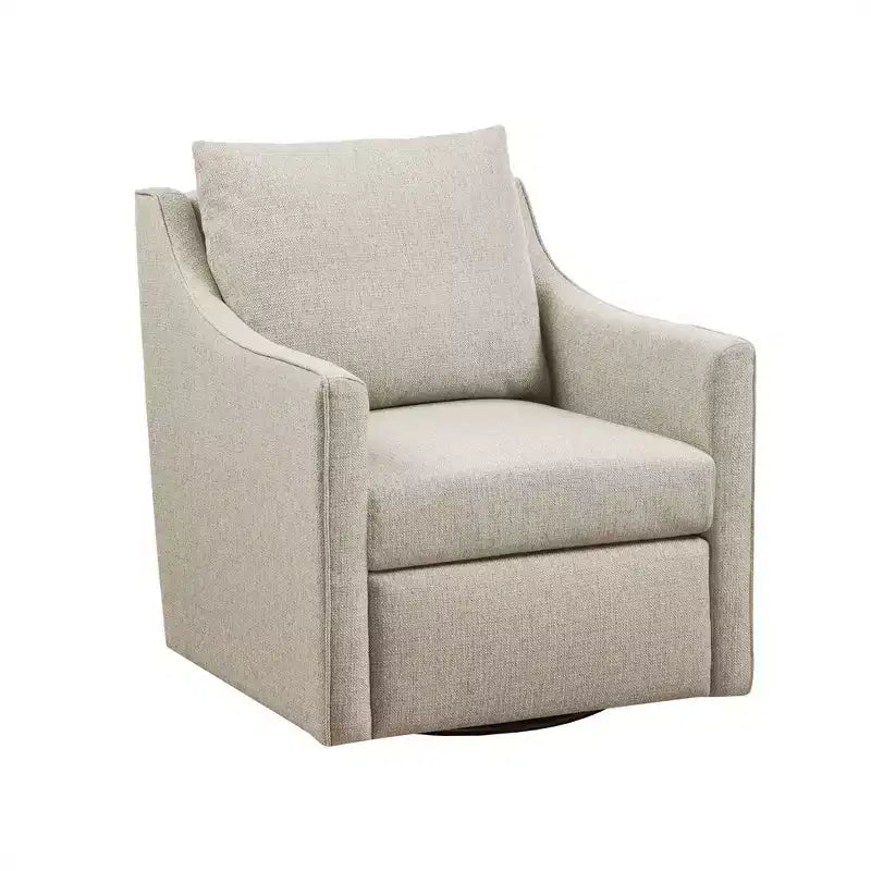 Swivel Armchair Natural