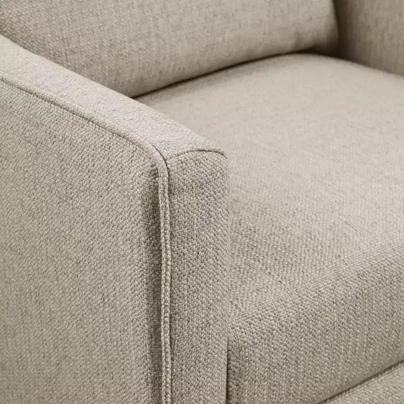 Swivel Armchair Natural