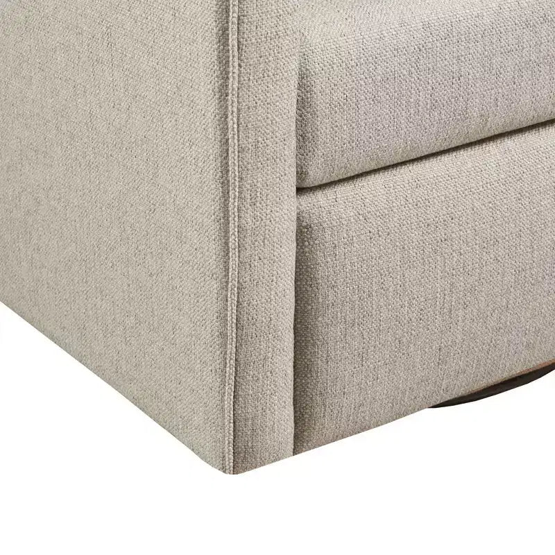 Swivel Armchair Natural