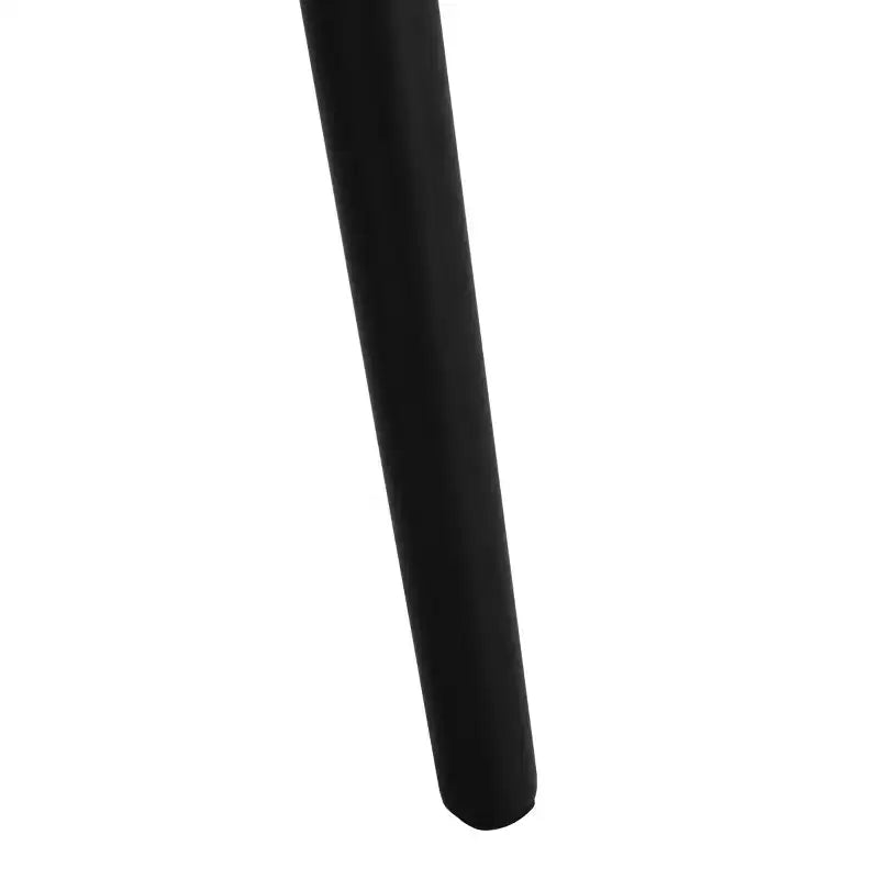 Round Tray Top Side Table Black