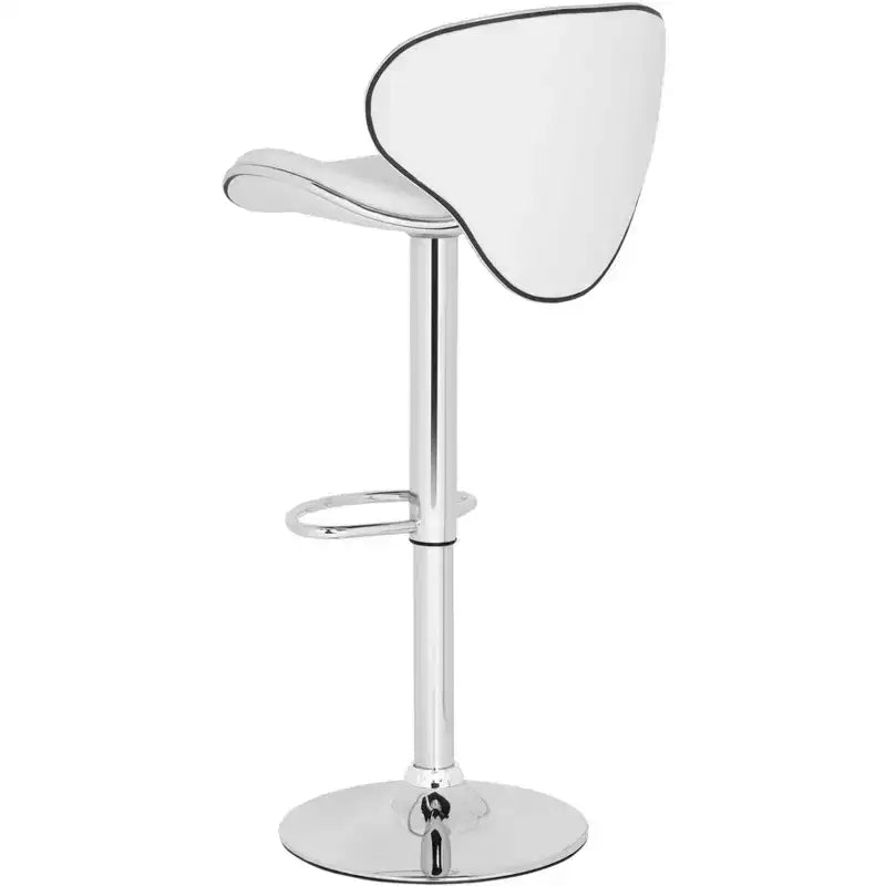 Swivel Bar Stool White