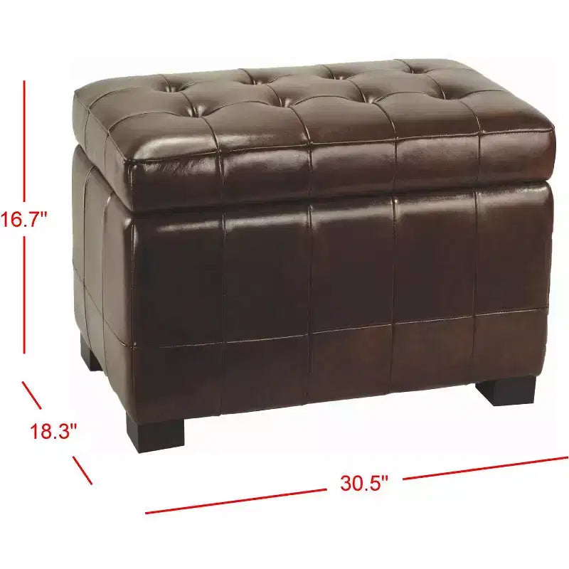 Small Storage Ottoman