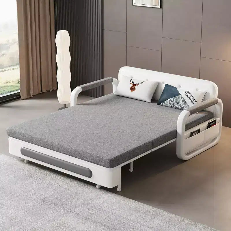 Modern Sofa Bed 62" Sleeper Sofa, Folding Mattress Couch