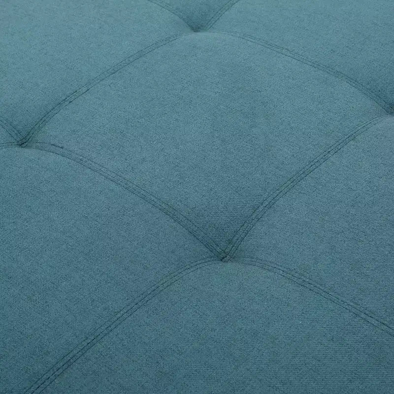 Contemporary Upholstered Tufted Storage Ottoman