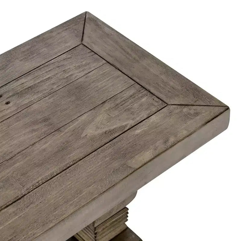 Classic Farmhouse 66" Wooden Dining Bench