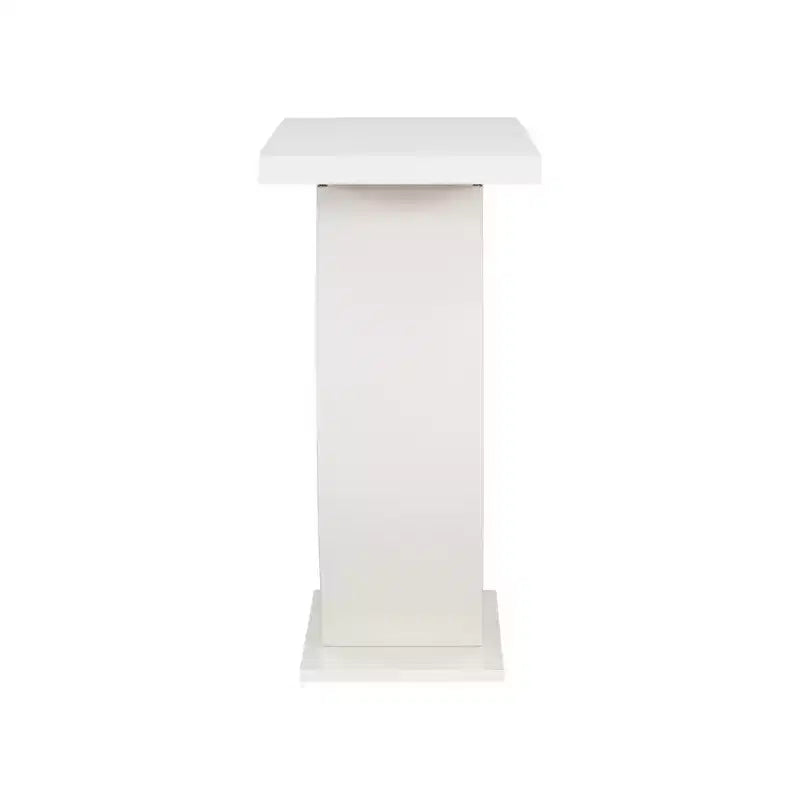 Modern Acacia Wood Egg-Shaped Base Console Table