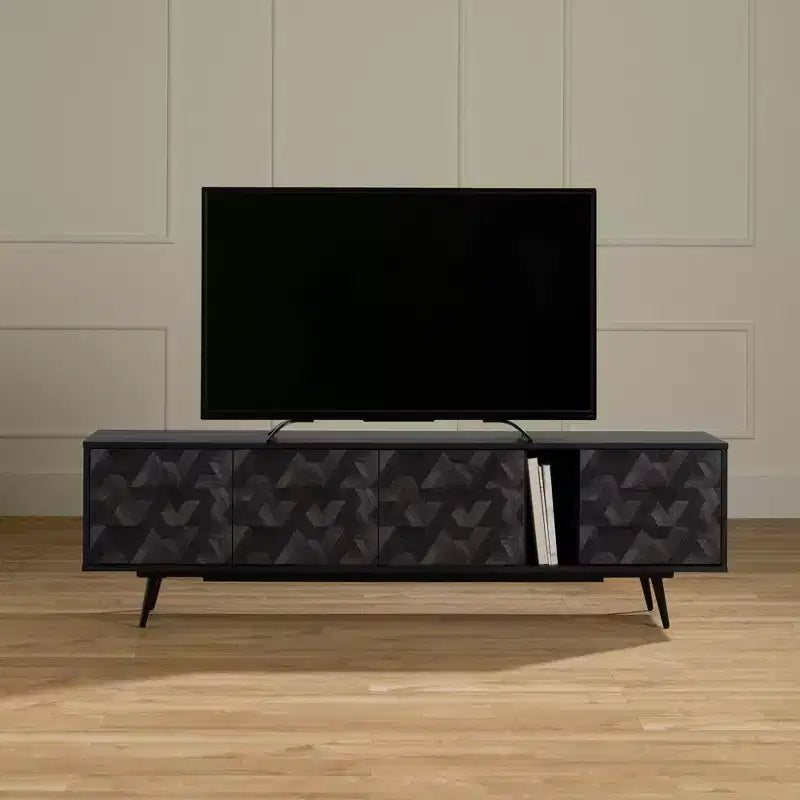 TV Stand for TVs up to 75" with Doors