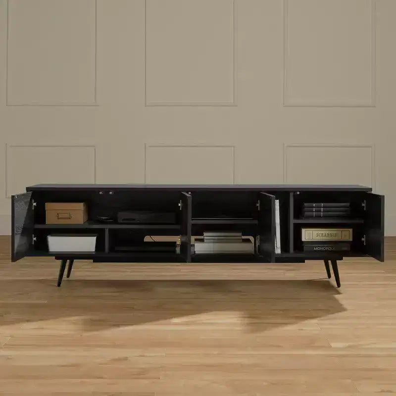 TV Stand for TVs up to 75" with Doors