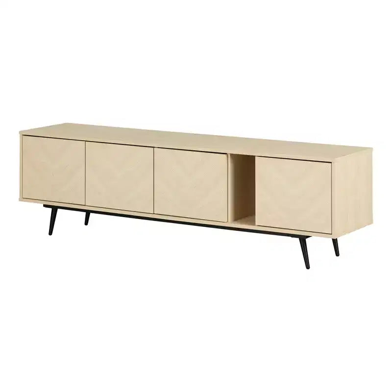TV Stand for TVs up to 75" with Doors