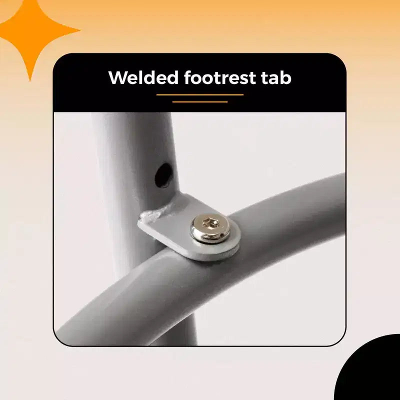 32-39" Adjustable Height Steel Stool