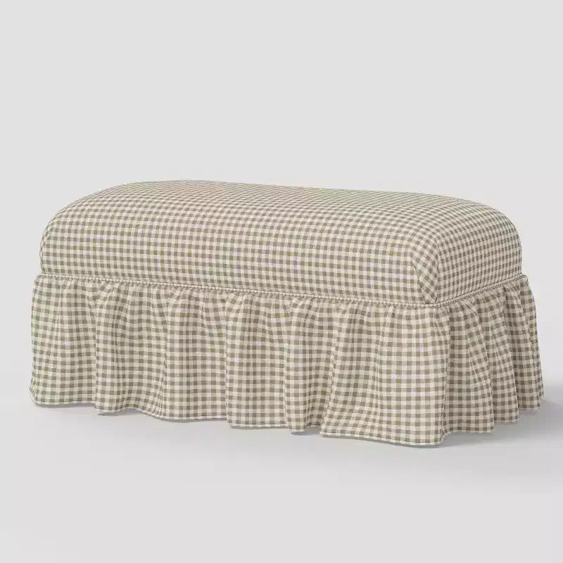 Ruffle Skirt Bench