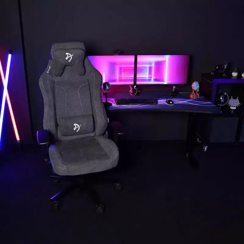 Ergonomic Office and Gaming Chair with Recliner Swivel Tilt Rocker Adjustable Height and Lumbar and Neck Support