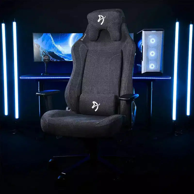 Ergonomic Office and Gaming Chair with Recliner Swivel Tilt Rocker Adjustable Height and Lumbar and Neck Support